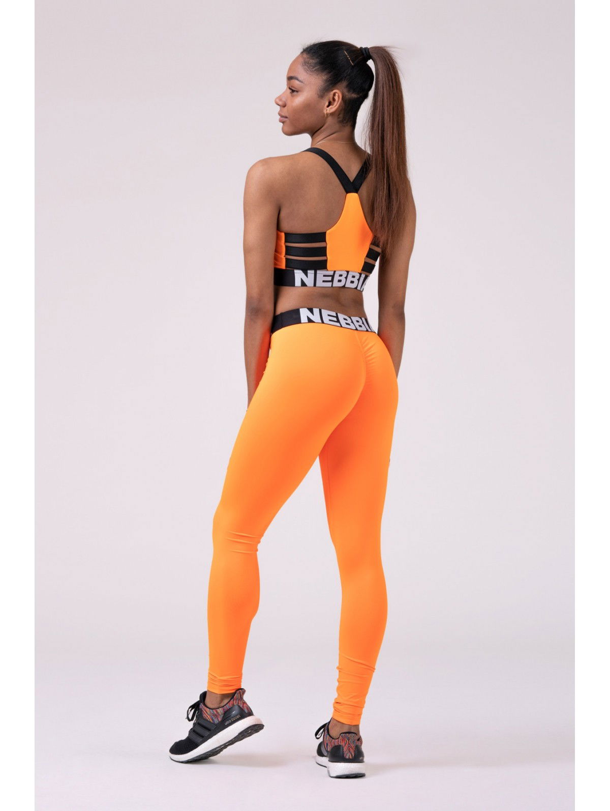 Crop Top NEBBIA Scrunch Butt Hero Leggings Oranžová | 528-ORANGE, 1