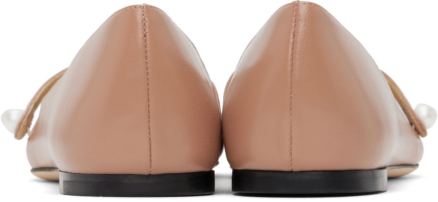 Tenisky a topánky Jimmy Choo Jimmy Choo Elisa Ballerina Flats Ružová | ELISA FLAT PTZ, 1