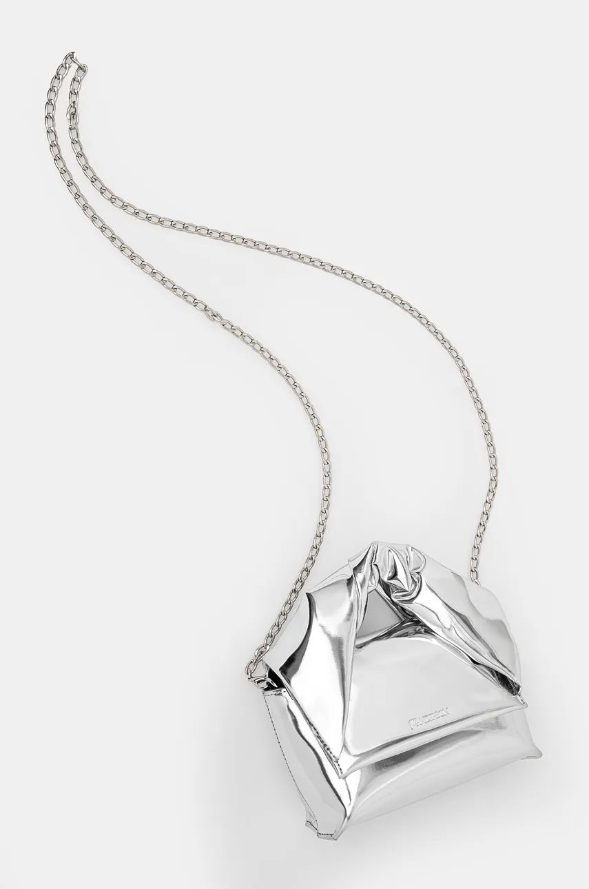 Kabelka JW Anderson Small Twister Bag Metalická | HB0597.FA0284.910, 1