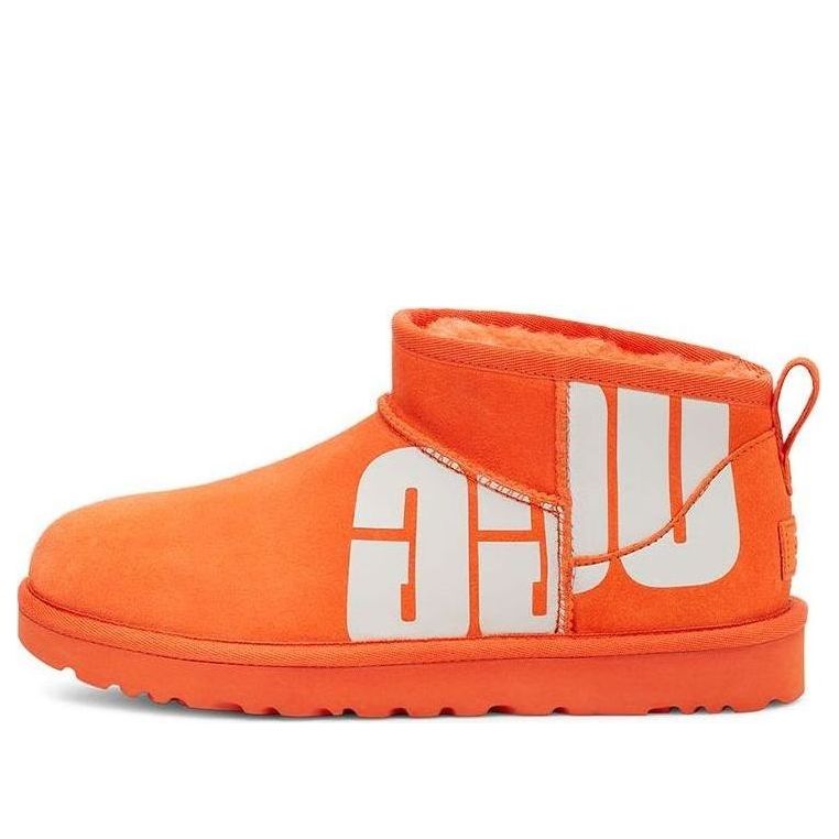 Tenisky a topánky UGG Classic Ultra Mini Broken Logo Boots Oranžová | 1126373-OGS