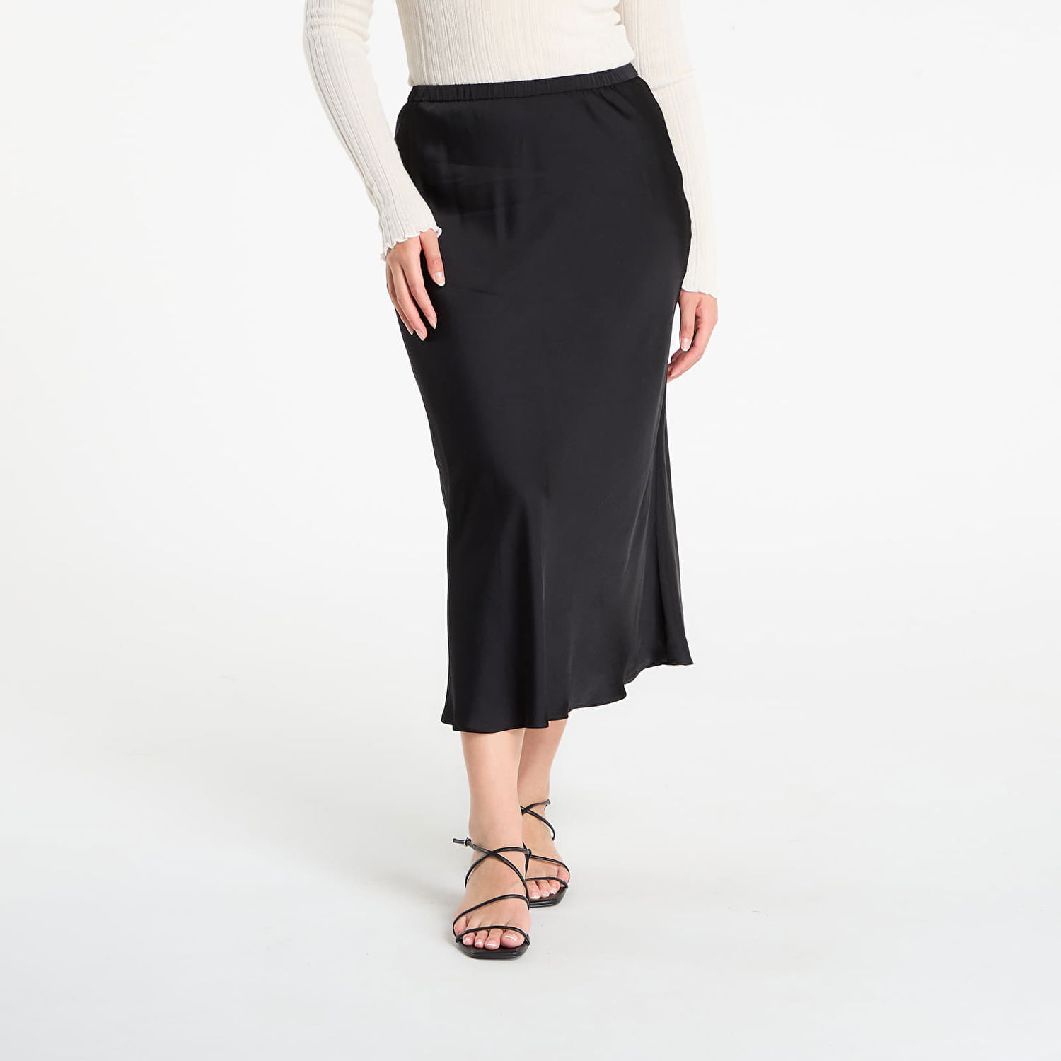 Sukňa Samsoe Samsoe Samsøe Samsøe Samiley Midi Skirt Čierna | F25300078_CLR000021, 0