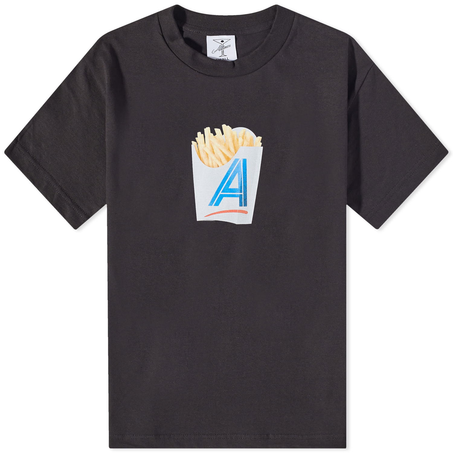 Tričko Alltimers Fried Tee Čierna | AT-SP23-TSHIRT-06-BLK, 0