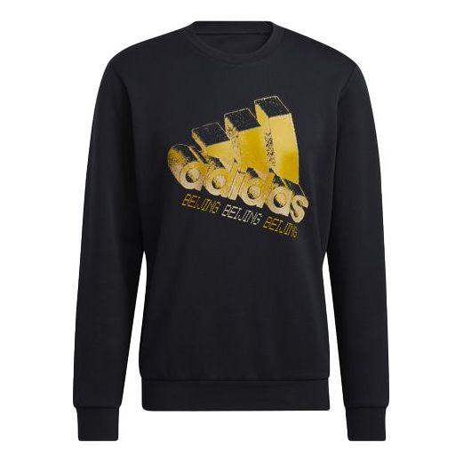 Mikina adidas Originals Adidas Men's Beijing Graphic Pullover Čierna | HD4101, 0