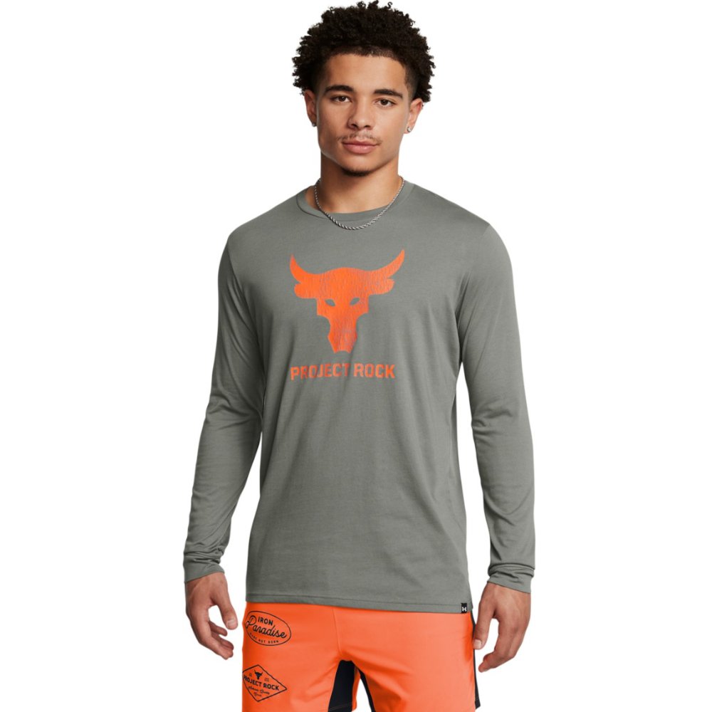 Tričko Under Armour Long Sleeve T-Shirt With Print Zelené | 1374847-709, 0