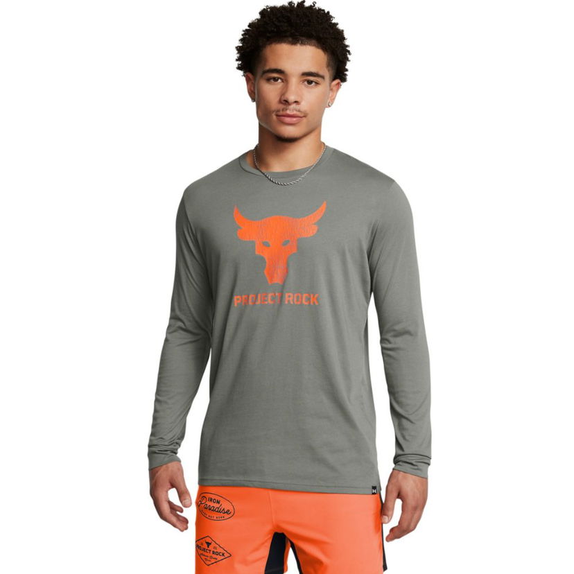 Tričko Under Armour Long Sleeve T-Shirt With Print Zelené | 1374847-709