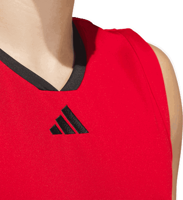 Tielko adidas Originals Legends 3 Stripes Tanktop Červená | jn4746, 4