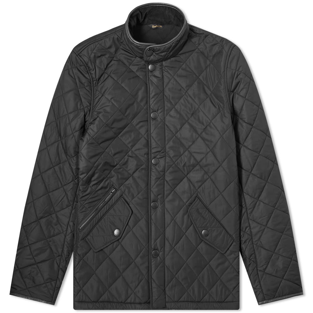 Bunda Barbour Powell Quilt Jacket Čierna | MQU0281BK11, 0