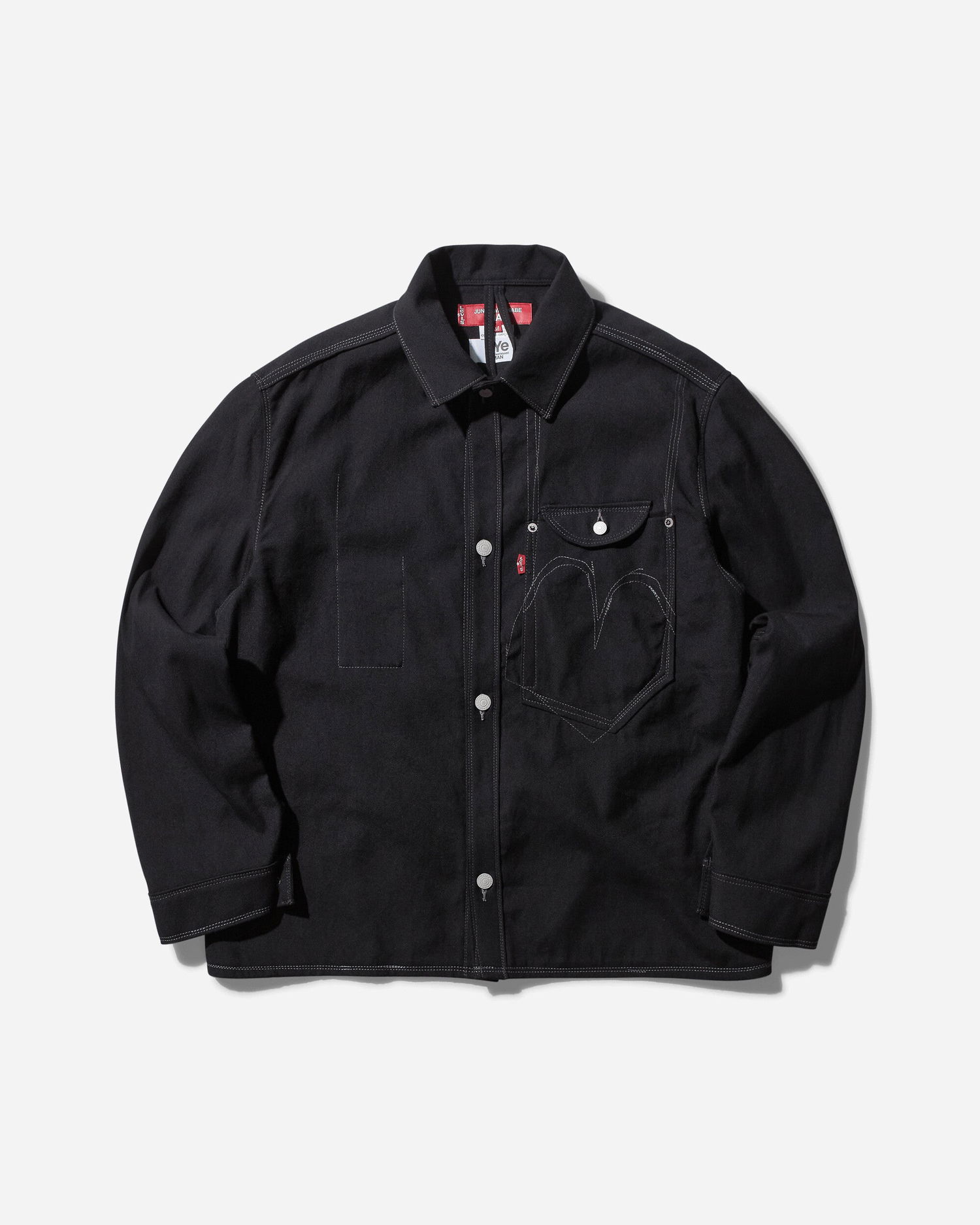Bunda Junya Watanabe Wool Jacket Čierna | WN-J913-W24 1, 1