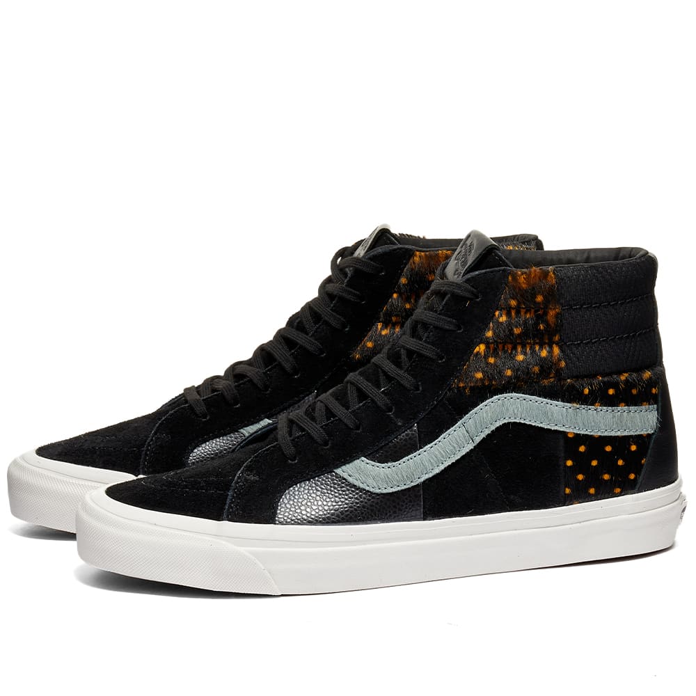Tenisky a topánky Vans SK8-Hi 38 DX PW Luxe Mix Čierna | VN0A54FBB711, 0