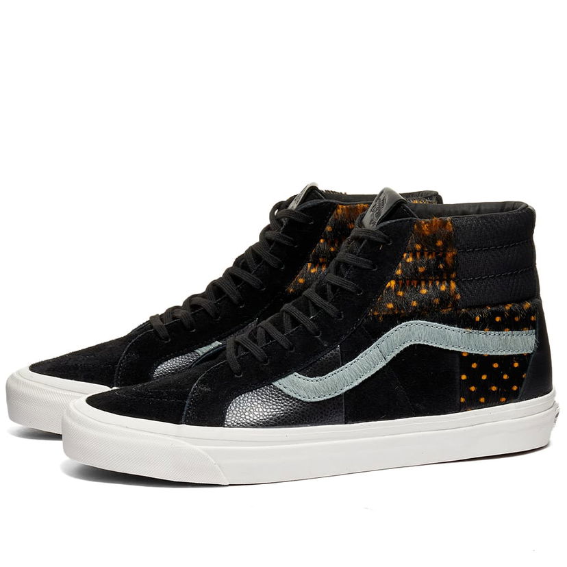 Tenisky a topánky Vans SK8-Hi 38 DX PW Luxe Mix Čierna | VN0A54FBB711