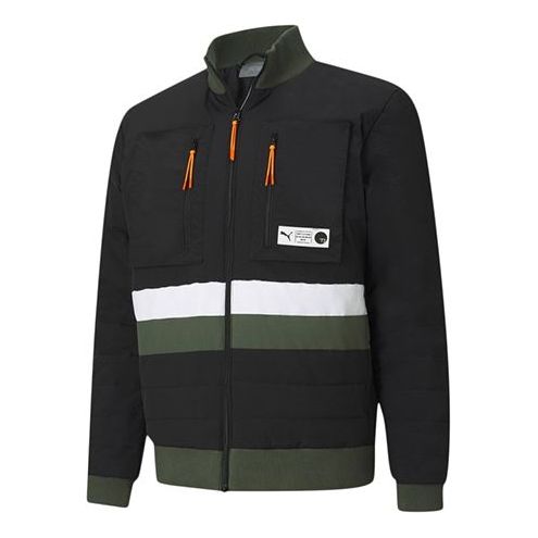 Bunda Puma Parquet Quilted Puffer Basketball Winter Jacket Čierna | 599940-02