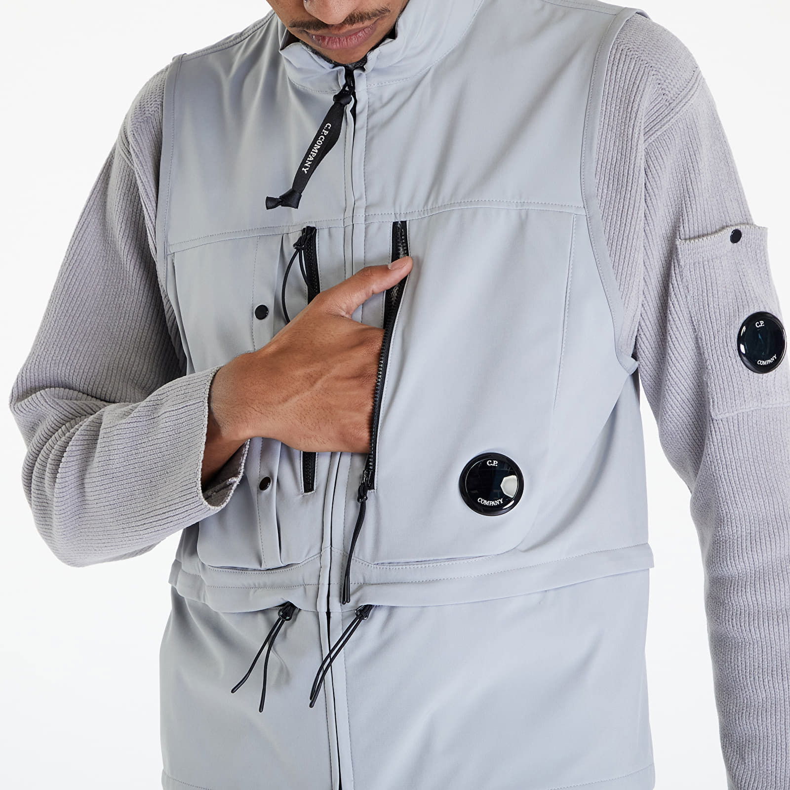 Vest Drizzle Grey