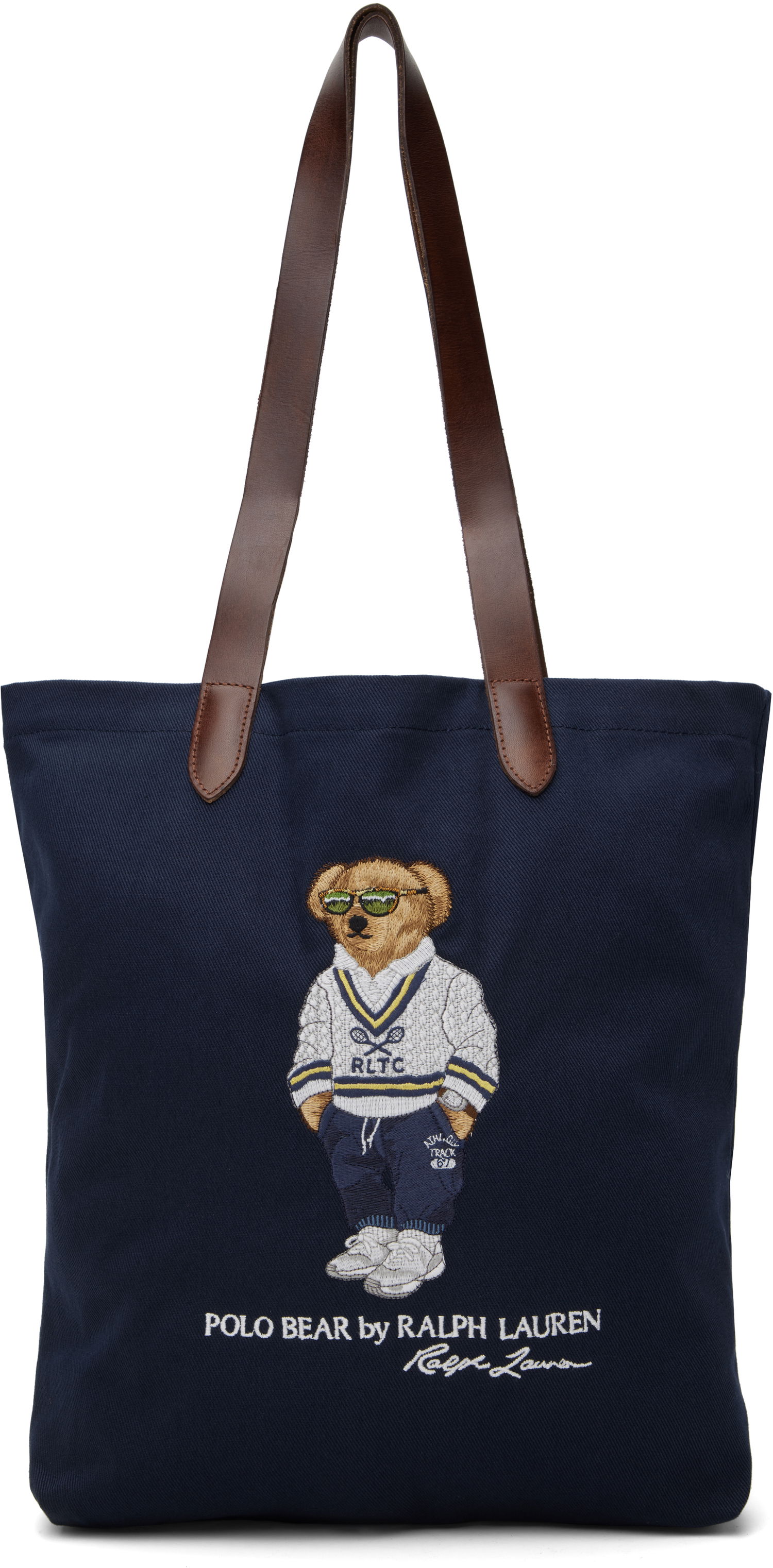 Tote bag Polo by Ralph Lauren Ralph Lauren Polo Bear Tote Bag Navy | 405962427001, 0