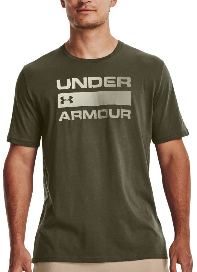 Tričko Under Armour Team Issue Wordmark Zelené | 1329582-390, 0