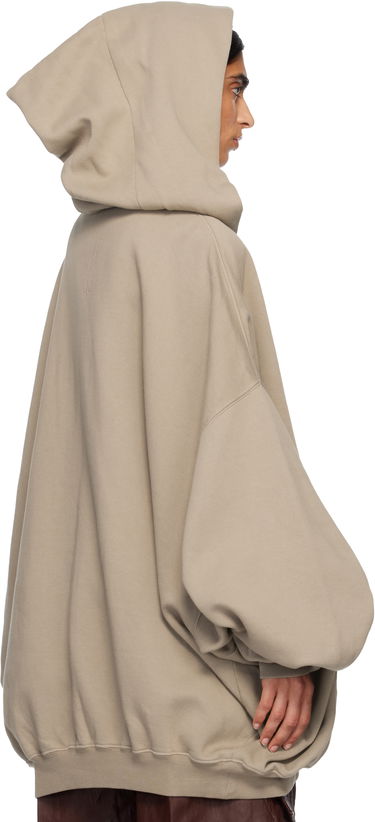 Mikina Rick Owens DRKSHDW Concordians Megamountain Hoodie Béžová | DS02E7228 F, 2
