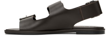 Oblečenie Aeyde Aeyde Thekla Leather Slingback Sandals Hnedá | A11-FS-BRNS08FL65-SS25-953-001, 2