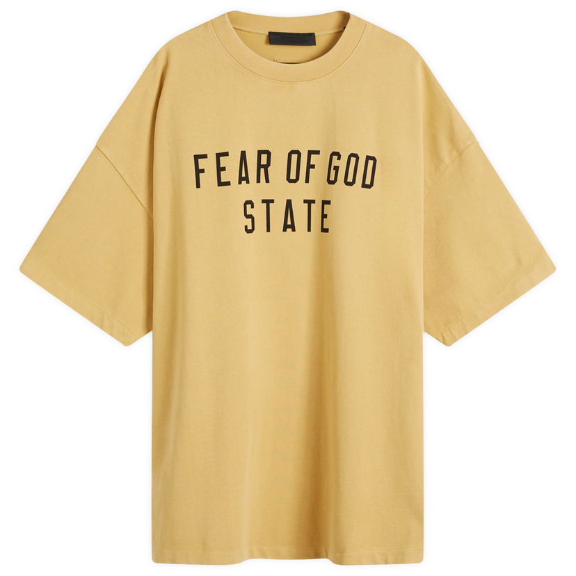 Tričko Fear of God Essentials Heavy Crewneck T-Shirt Žltá | 125BT242003F