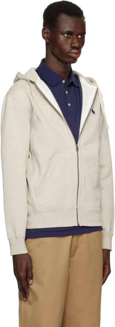 Mikina Polo by Ralph Lauren Full-Zip Hoodie Béžová | 710548546002, 1
