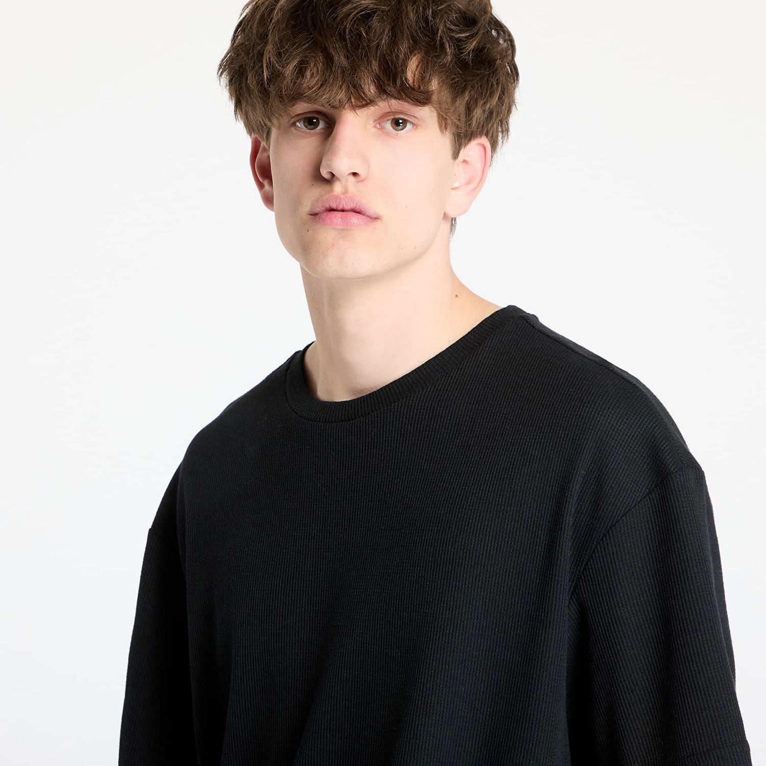 Tričko Urban Classics Urban Classics Waffle Tee Čierna | TB6676-00007, 1
