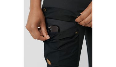 Nohavice FJÄLLRÄVEN Keb Trousers Čierna | F89898-550, 4