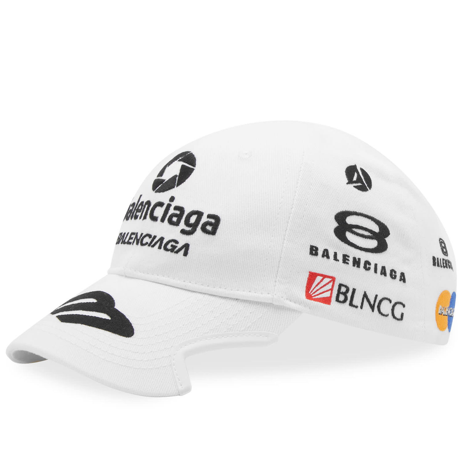 Šiltovka Balenciaga Logo Cap White Biela | 766858-410B2-9000, 0