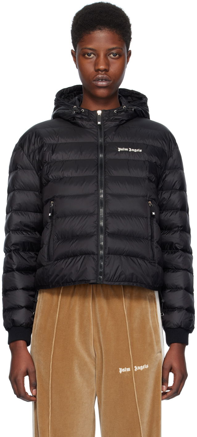 Bunda Palm Angels Quilted Down Jacket Čierna | PWED026S24FAB0011003, 0