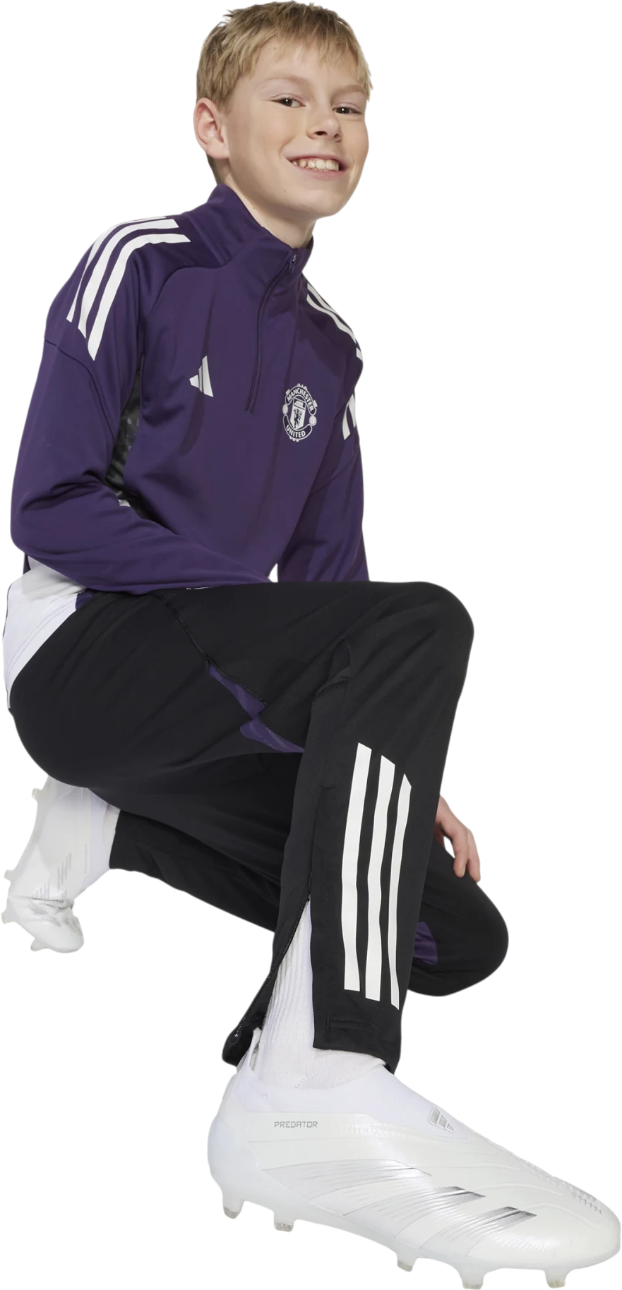 Tepláky adidas Originals Manchester United Training Pants 2025/26 Čierna | jp3120, 1