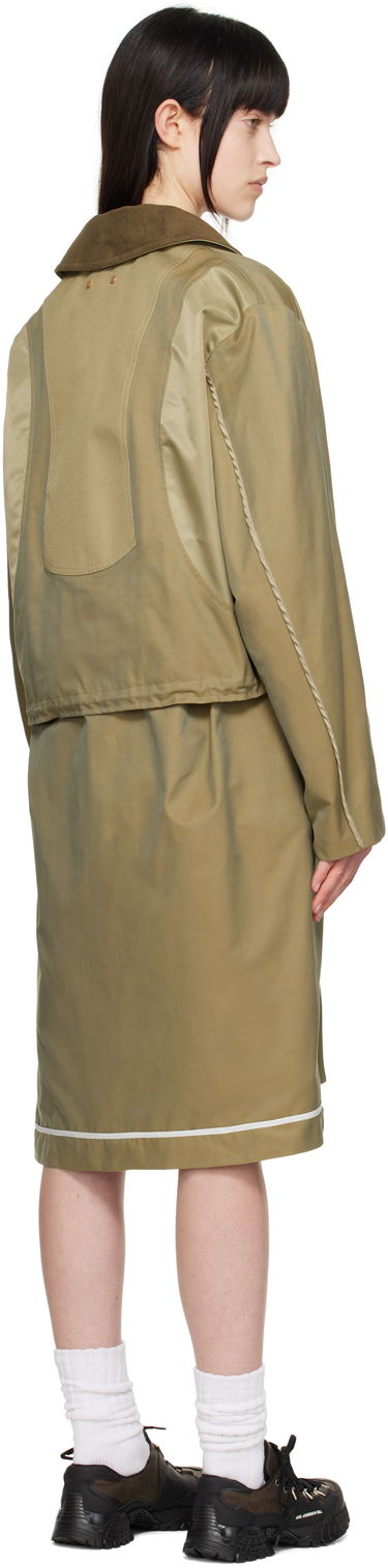 Trenčkot Andersson Bell Andersson Bell Bomber Mix Trench Coat Zelené | awa677m, 2
