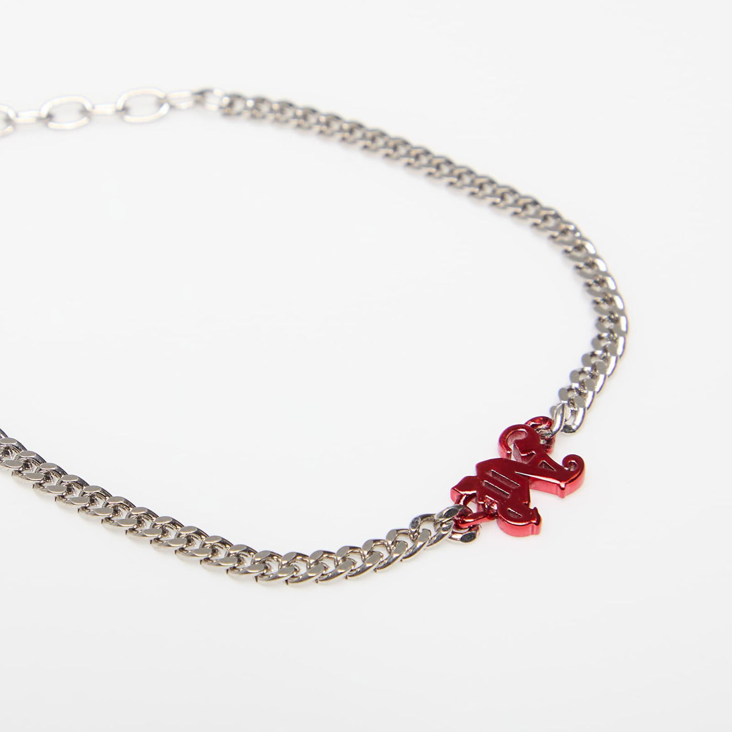Náramok Palm Angels Palm Angels PA Monogram Chain Bracelet Metalická | PMOA049S25MAT0017225, 1