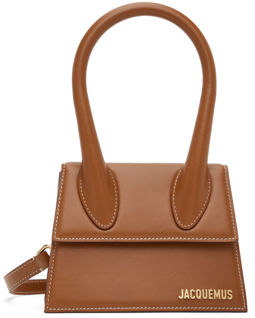 Kabelka Jacquemus Le Papier 'Le Chiquito Moyen' Bag Hnedá | 22H213BA002-3072, 0