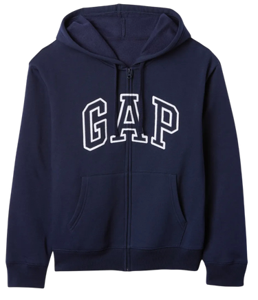 Mikina GAP GAP Logo Full-Zip Hoodie Navy | 678782-11, 4