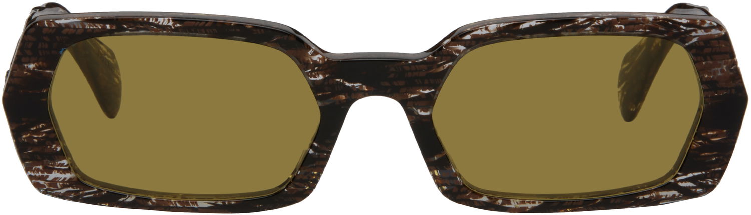Slnečné okuliare RETROSUPERFUTURE RETROSUPERFUTURE 'L'Altro' Sunglasses Hnedá | JUE, 0