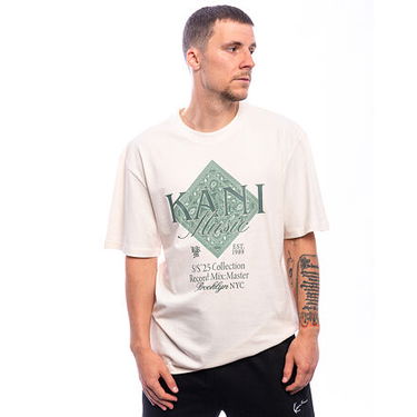 Tričko Karl Kani Karl Kani Music Paisley Print T-Shirt Béžová | KK-PD00005356, 0