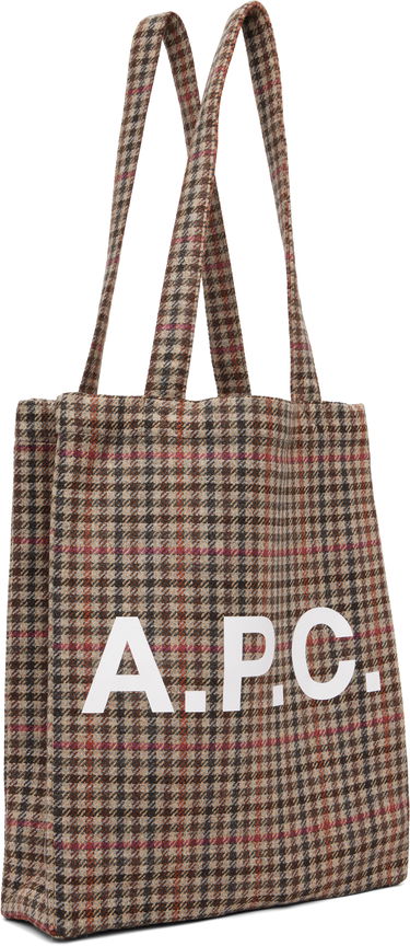 Tote bag A.P.C. Lou Houndstooth Tote Rôznofarebný | WVBEJ-M61442, 1