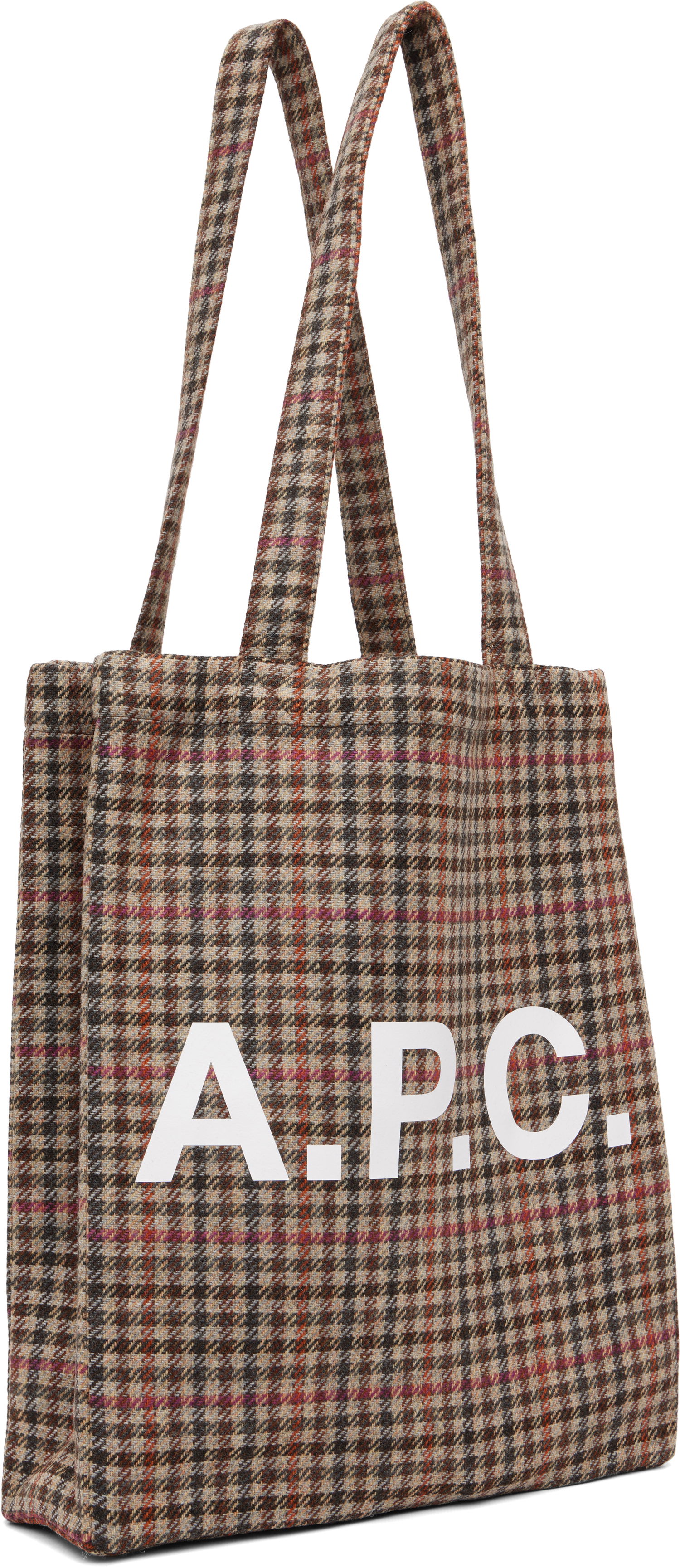 Tote bag A.P.C. Lou Houndstooth Tote Rôznofarebný | WVBEJ-M61442, 1