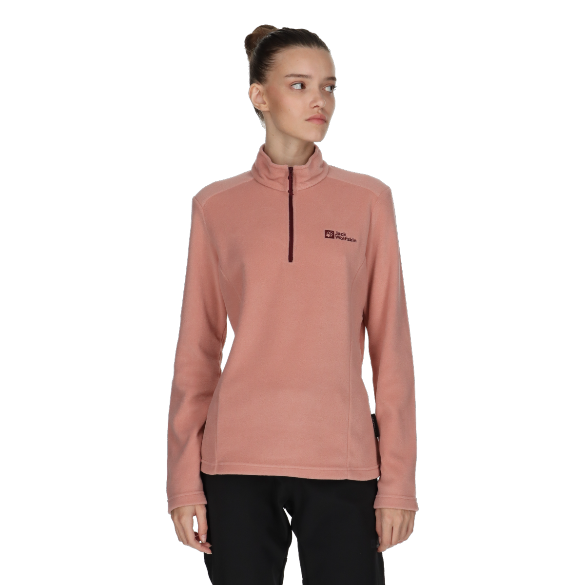 Mikina Jack Wolfskin Fleece Top Half-Zip TAUNUS Ružová | 1709532-2949, 0