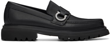 Tenisky a topánky FERRAGAMO Salvatore Ferragamo Gancini Ornament Loafers Čierna | 784452, 0