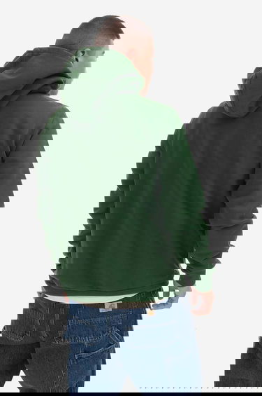 Mikina FJÄLLRÄVEN Hoodie With Print Zelené | F84144.678, 2