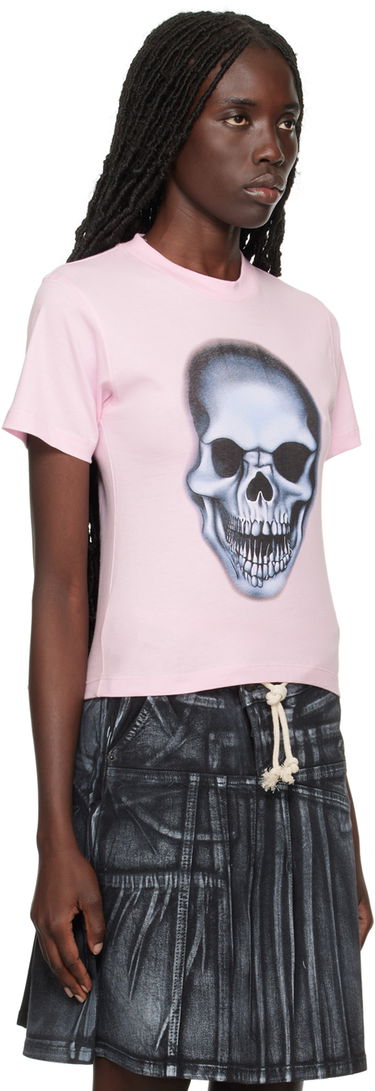 Tričko Ottolinger Ottolinger Skull Print T-Shirt Ružová | 1501414, 4