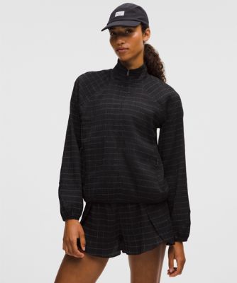 Bunda lululemon Adapted State Textured Jacket Reflective Grid, Size L Čierna | prod20001863, 8