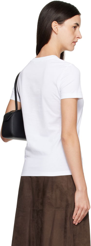 Tričko Max Mara Max Mara Papaia Pocket T-Shirt Biela | 2511941032600, 2