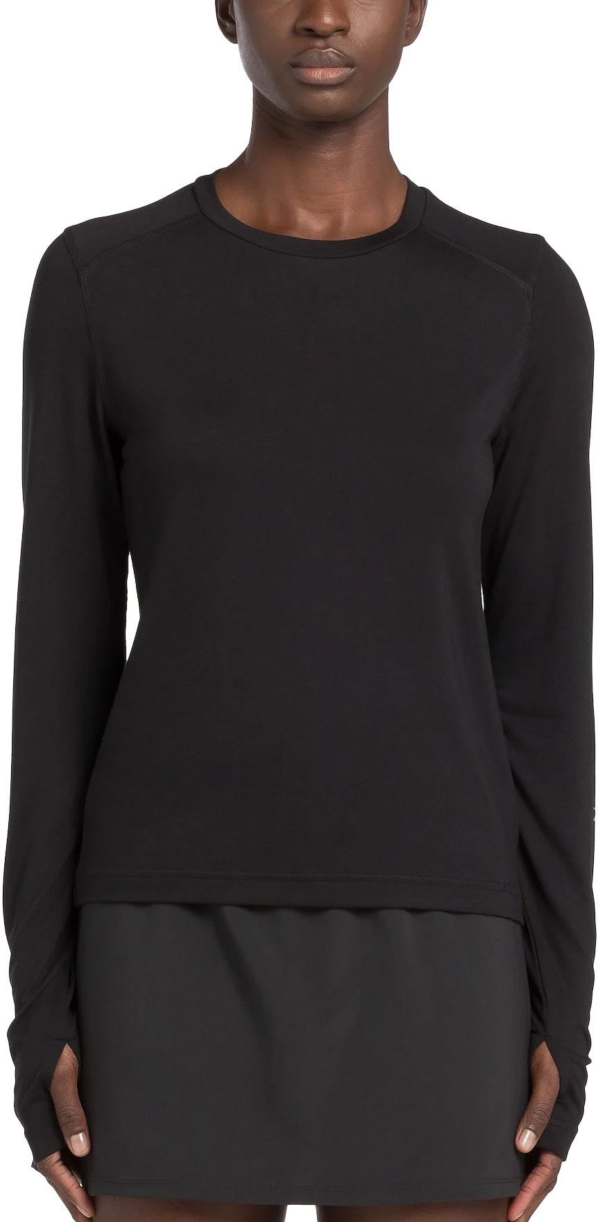 Sveter Reebok ActivChill+ Dreamblend Long Sleeve T-Shirt Čierna | 100075386, 0
