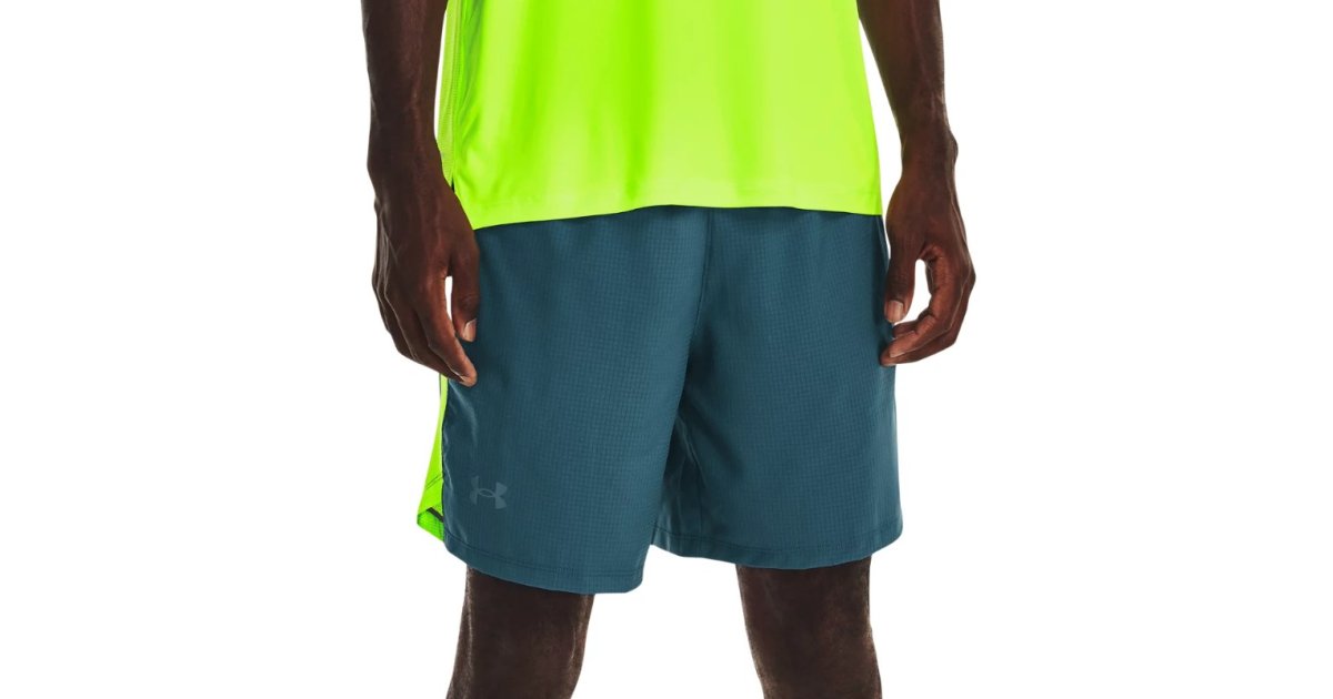 Šortky Under Armour Launch 7'' Graphic Shorts Zelené | 1376583-414, 1