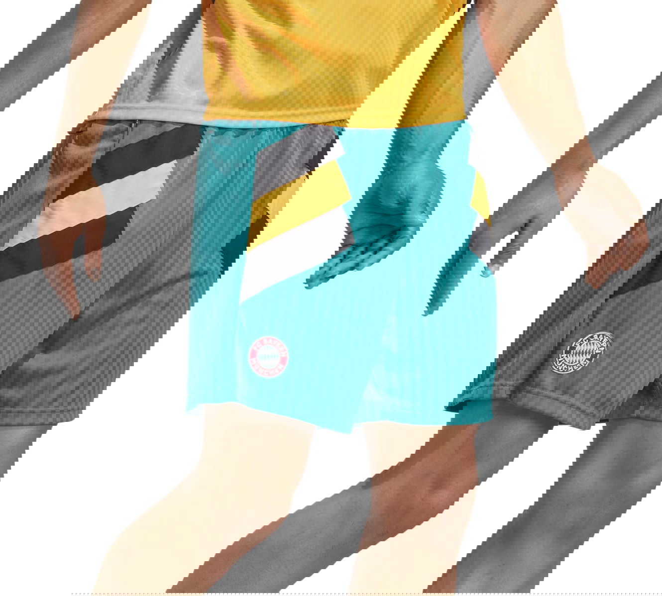 Šortky adidas Originals FC Bayern Icon Shorts Rôznofarebný | ht8832, 0