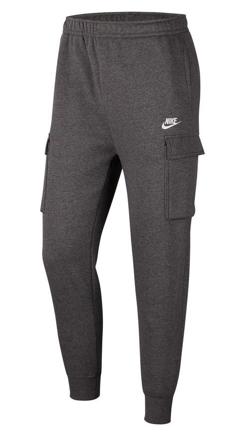Cargo nohavice Nike Sportswear Club Fleece Cargo Pants Šedá | CD3129-071, 0