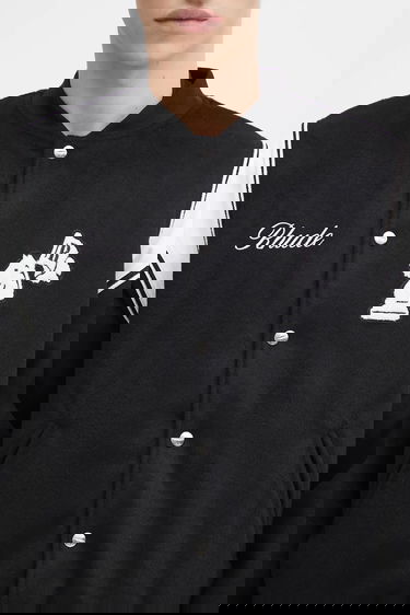 Bomber bunda Rhude Regista Bomber Čierna | RHFW25JA01841, 3