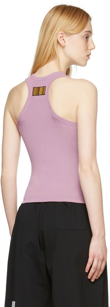 Tielko VETEMENTS VTMNTS Barcode Tank Top Fialová | VL12TR840L, 2