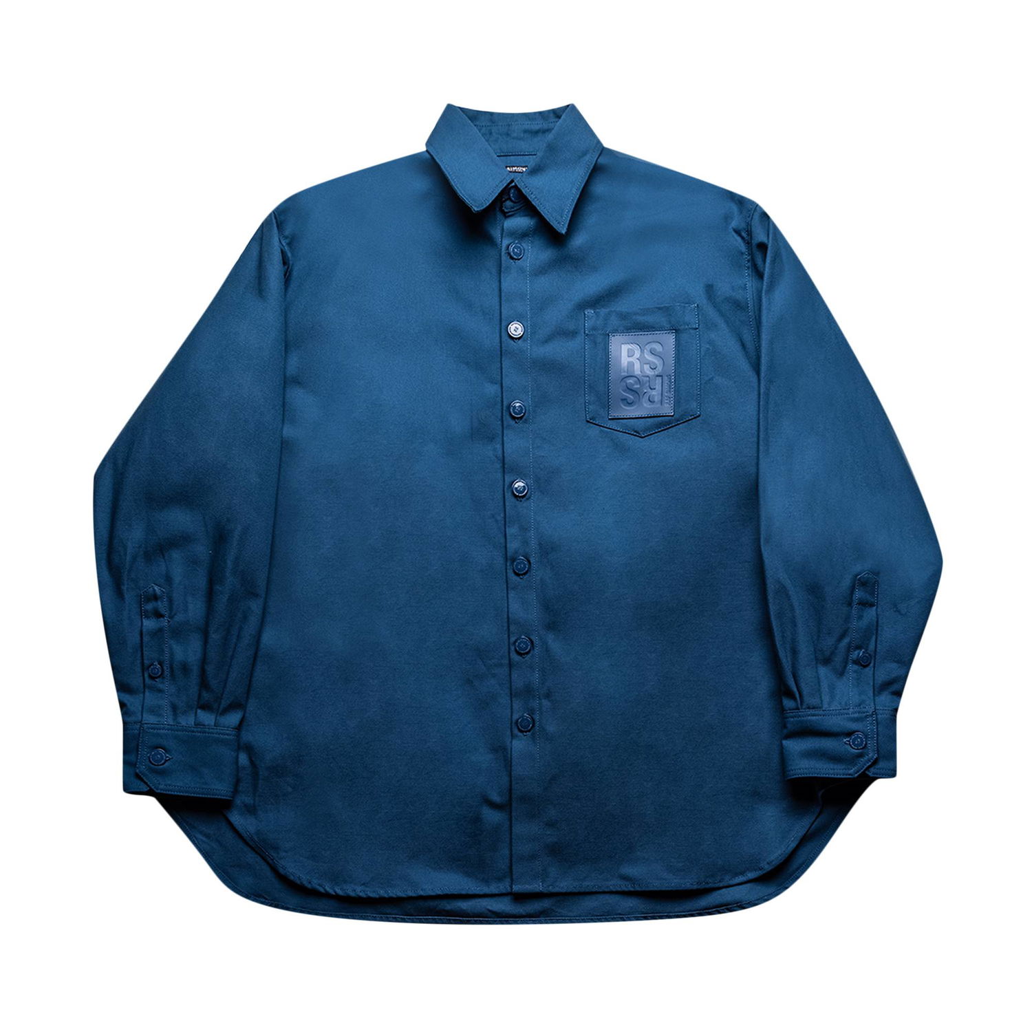 Košeľa RAF SIMONS Oversized RS Shirt Modrá | 222 M243 10080 0040, 1