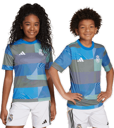 Dres adidas Performance Real Madrid 25/26 Pre-Match Jersey Kids Modrá | JP4153, 2