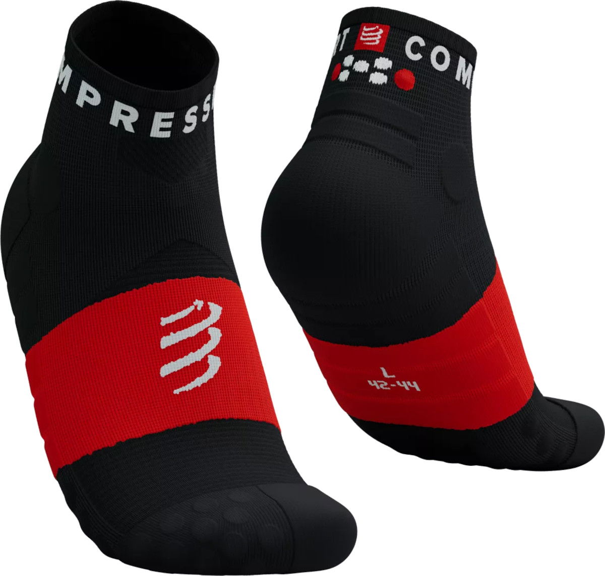 Ponožky Compressport Ultra Trail Low Socks Čierna | slcu4429027, 0
